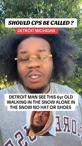 29K views · 43K reactions | DETROIT MAN FINDS THIS LIL 6yr old WALKING IN THE SNOW WITH NO HAT OR SHOES #detroitmanwalksgirltoschool #detroit #youshouldknow #cps #fyp | Natural.neph_ | Facebook