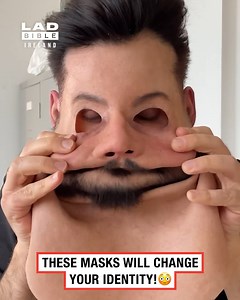 These masks take disguise to a whole new level! 😆 | LADbible Ireland