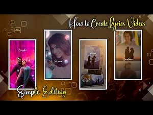 "How to Edit Lyric Videos in Kinemaster | Ultimate Tutorial for Beginners"