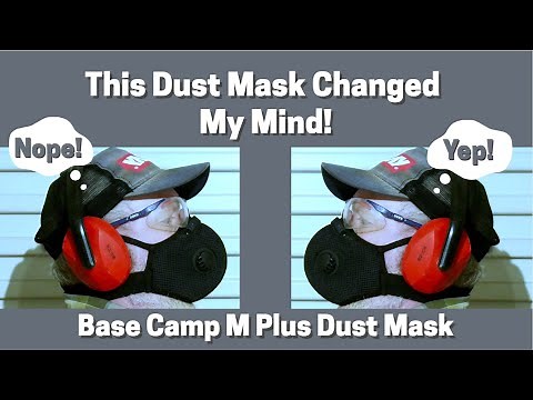 *GIFTED* BASE CAMP M Plus Dust Mask Review N99 FFP3 Rated