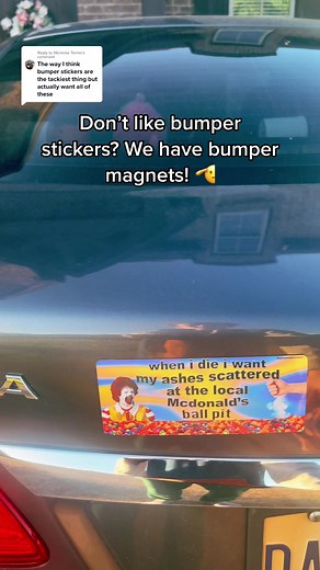 Unique Bumper Magnets and Funny Stickers for Your Ride!