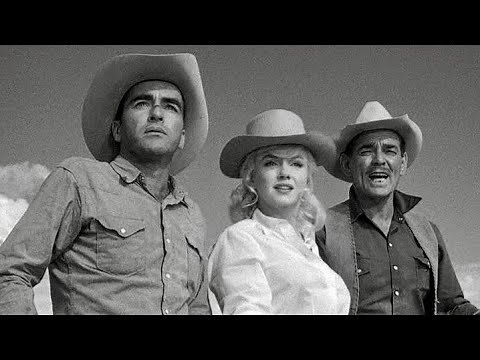 Official Trailer THE MISFITS (1961, Clark Gable, Marilyn Monroe, Montgomery Clift, John Huston)