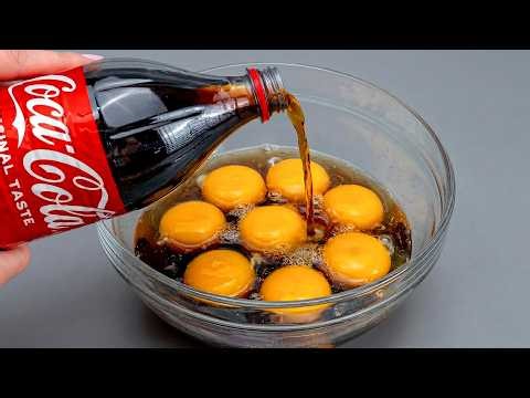 Stop frying eggs the old way! Pouring Coca-Cola over eggs amazed me | Kitchen Tips