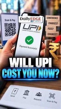 UPI Charges Above ₹2,000: Who Pays the New MDR From October 15?