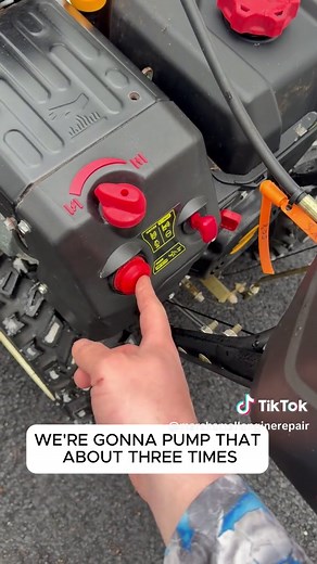 How to Start a Cub Cadet Snow Blower 28