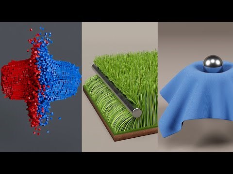Blender Simulation Compilation - 30 Minutes of Amazing Blender Physics