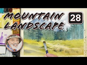 How to Paint a Mountain Landscape — Full Watercolor Tutorial for Beginners