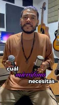🎤Cuál micrófono usar para grabar y cuál para tus shows? Aquí te explico #microphone #artist #dieses