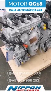 12K views · 214 reactions | Ofrecemos los MOTORES NISSA QG13, 15 y 18 con CAJA AUTOMÁTICA, MECÁNICA, SEMI ARMADO, SIN CAJA, ETC. Para Nissan WINGROAD, AD VAN y SUNNY, SENTRA, etc. Tiene tapa de motor, bobinas, inyectores, admisión de aire, escape de motor y ramal de motor con conectores. Consultas e Informes aquí: ➡️ Link WhatsApp : https://wa.me/51994006303 ‍♂️Llamadas: 989 966 253 - 994 006 303 | NipponAutoparts | Facebook