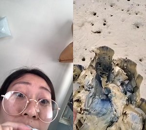 #duet with @zeye18a3 finding Nemo into the mud #mud #fishes #fish #react #riseandshine