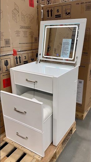 Universal Broadmoore Odessa Lift-top Makeup Table at Costco