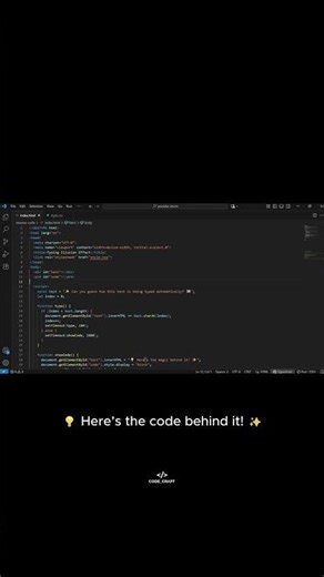 🌀 Reverse Coding Challenge 🤯 | Can You Guess This Trippy Text Illusion Effect? 💫