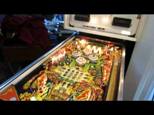 Bally KISS Pinball machine started up first time in 25 years