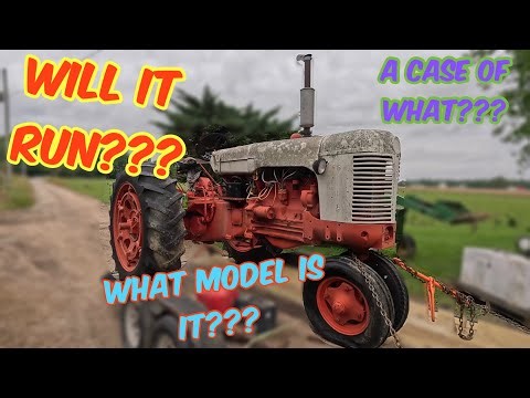 WILL IT RUN??? The CASE of the mysterious CASE! Will this AUCTION FIND tractor ever START again???