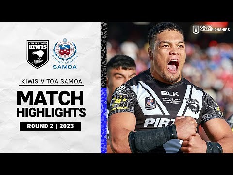 NRL Highlights | Kiwis v Toa Samoa | Match Highlights | 2023 Pacific Championship