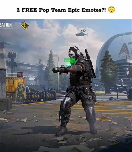 2 FREE Pop Team Epic Emotes?!😳 #callofdutymobile #callofdutyshorts #gaming