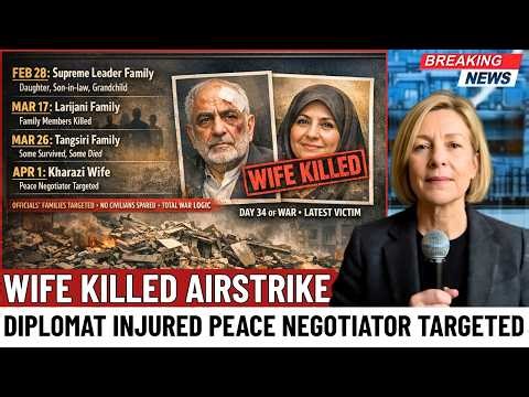 KAMAL KHARAZI WIFE KILLED AIRSTRIKE — DIPLOMAT SERIOUSLY INJURED — PEACE NEGOTIATOR TARGETED