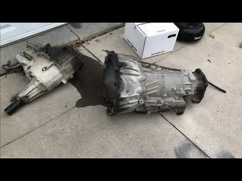 2003 trailblazer transmission removal