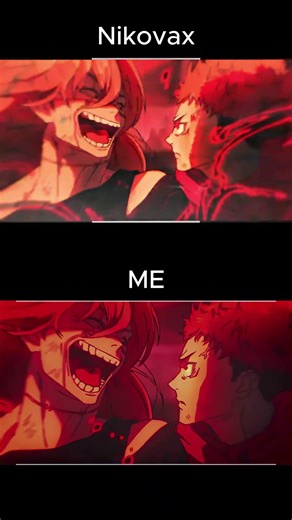 Nikovax vs me #edit #anime #amv #jujutsukaisen