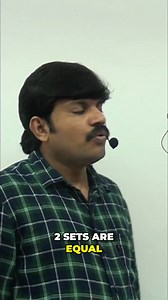 Wondering if two sets are equal in math? It's simpler than you think! All elements of set one must be present in set two, regardless of the order. Don't worry about sequence! #Mathematics #SetTheory #MathSets #Equality #MathExplained | Durgajobs