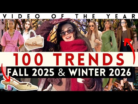 🔴100 WINTER 2026 TRENDS |– What to Wear This Fall 2025 and Winter 2026 | Mia Moda