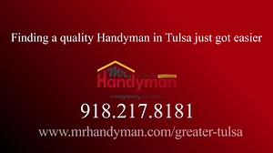 Looking for reliable handyman services in Tulsa? Mr. Handyman of...