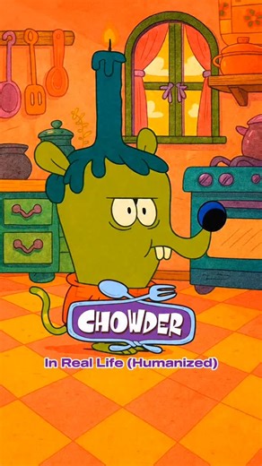 @dream.ai5 on Instagram: "Chowder,in Real life. #chowder #cartoonnetwork #klingai̇"