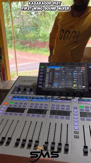 SMS SOUNDS & LIGHTINGS PERLA  on Instagram: "#behringer #wing #mixer #kerala #karnataka"