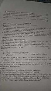 ICSE|Class 10| Physics 1st pre-board question paper 2025-26#exam #icseclass10 #boardexam #yshorts