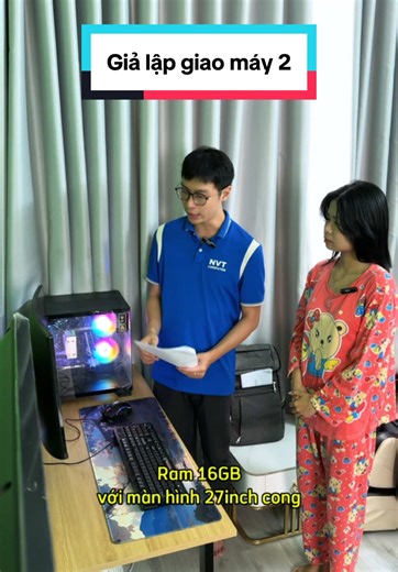 Giả lập giao máy phần 2: Anh Vinh may mắn