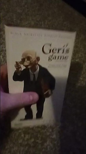 Geri's Game (1997) VHS Review (Very Rare)