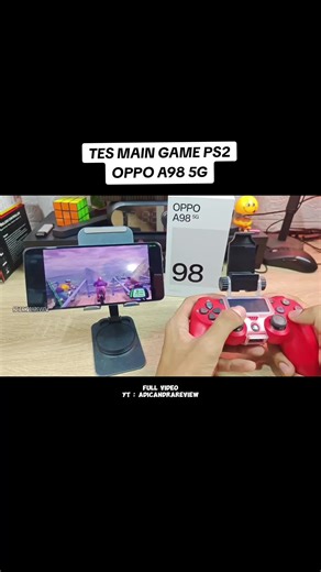 Tes Gaming PS2 di Oppo A98 5G yang Keren