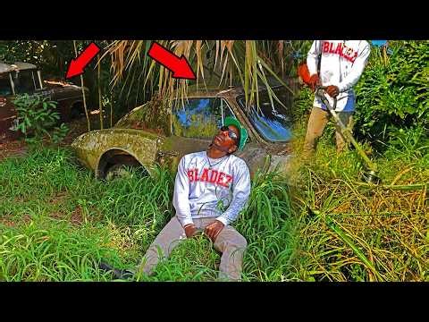I Found Rare Classic Cars Hidden in This Elder’s Overgrown Yard