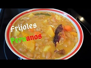 How to prepare Peruvian Beans from the pot Easy and Rich Recipe. My Delicious Recipes. #beans