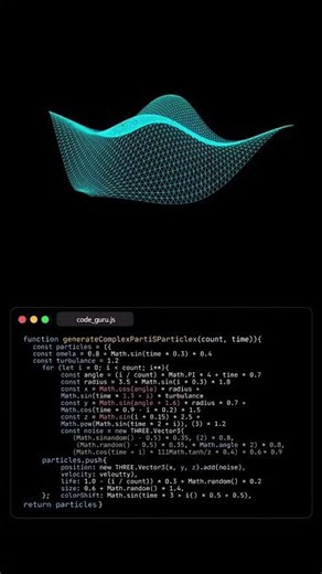 making waves 🌊 with HTML/JS web animation #html #javascript #shorts #viral #coding