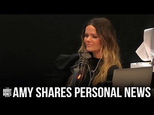 Amy Shares Personal News About Her Marriage