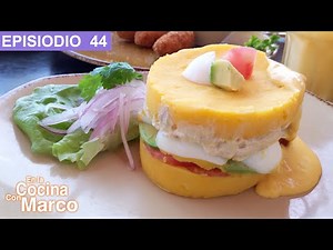 Causa Rellena de pollo - Receta Peruana tradicional