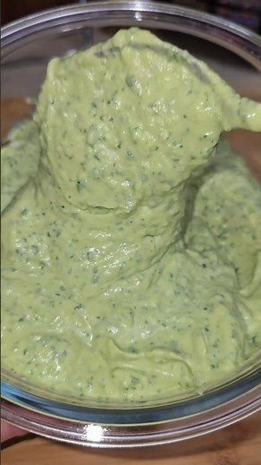 This is how I make Avocado Crema🤌🏼 Recipe⬇️ #cookingchannel