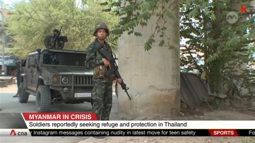 Asia First - Myanmar's rebel forces declared control over Myawaddy near the Thai border