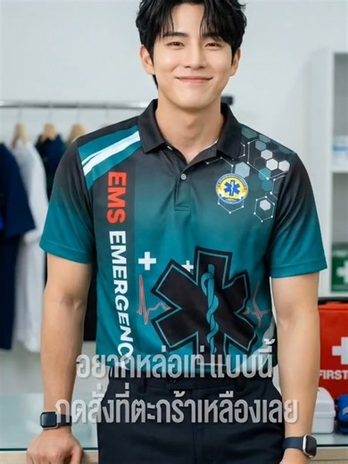 ​#เสื้อEMS #เสื้อกู้ภัย #เสื้อโปโลEMS #แพทย์ฉุกเฉิน #ชุดกู้ภัย