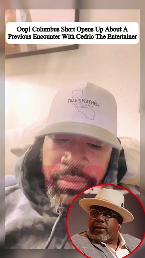 Columbus Short Alleged Encounter with Cedric The Entertainer