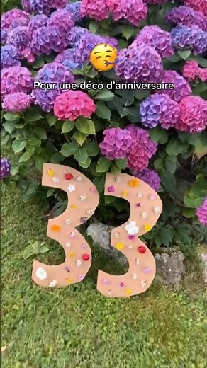 DIY easy and zero-waste birthday decorations 🌸