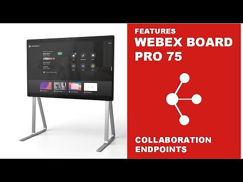 Webex Board Pro 75 Features