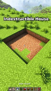 Minecraft Indestructible House Idea 🤯 #minecraft #minecraftmemes #minecraftbuilding #minecraftserver #smp | Apex Hosting