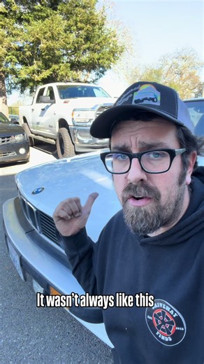 What was the coolest car in your high school parking lot? . . . #carguy #mechanic #project #classiccar