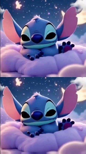 This Stitch Lullaby Makes Babies Sleep in Seconds | Relaxing Disney Bedtime Song #Shorts