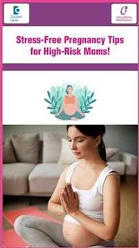 How to Manage Stress in High-Risk Pregnancy 🤰🧠🚨 - Dr. Aruna Kumari Cloudnine Hospitals
