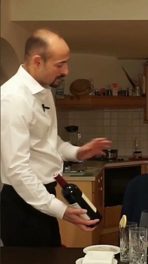 Short Presenting a Bootle of Wine 1