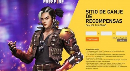 Free Fire: estas dos páginas OFICIALES ofrecen CÓDIGOS para canjear diamantes, ropa exclusiva y emotes