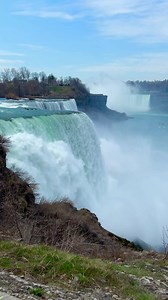 A springtime view of the American and Horseshoe Falls 🌊 | Niagara Action